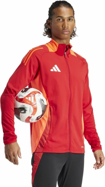 Duks adidas për meshkuj, të kuqe dhe portokalli [Madhësia: XL]