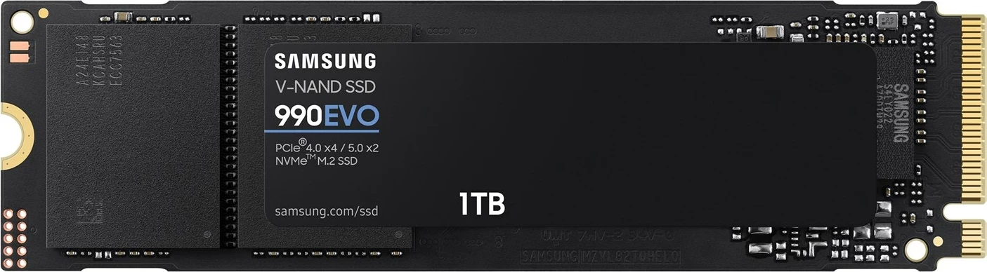 SSD Samsung 990 EVO, 1TB, M.2, PCI Express 4.0, i zi