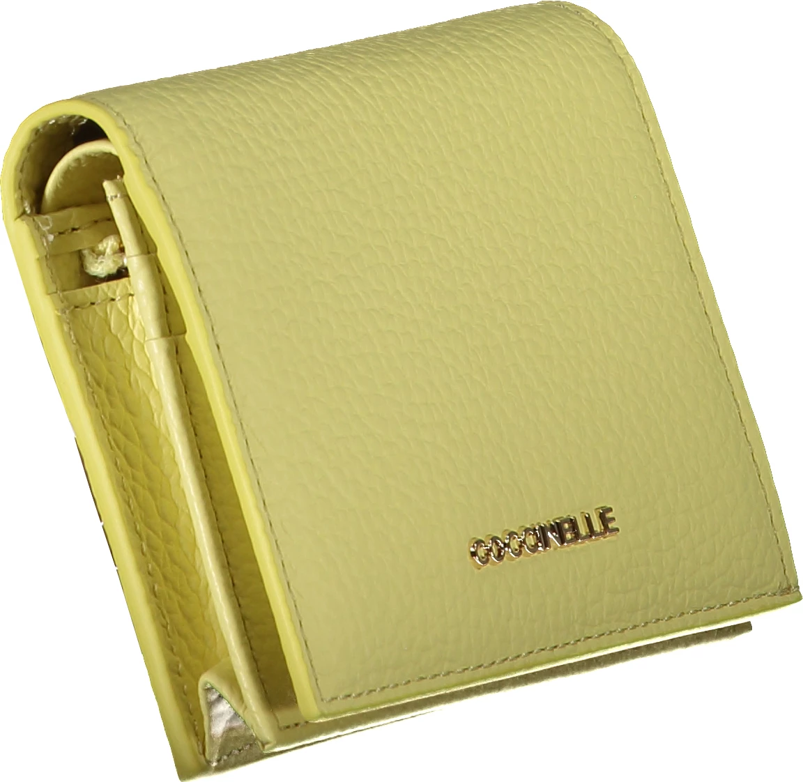 Portofol femra COCCINELLE, i verdhë