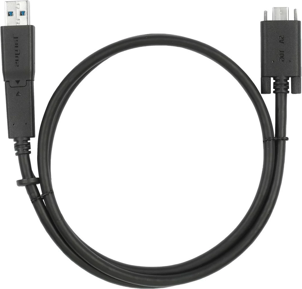 Kabllo USB-C në USB-C Targus 1m me adapter USB-A, e zezë