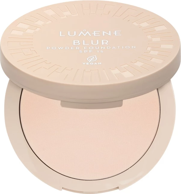Fondatinë pudër për femra Lumene Blur Longwear Powder Foundation SPF15 nr. 2, 10g