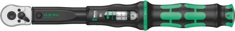 Çelës momenti Wera Click-Torque B 1, 1 copë, zi/gjelbër