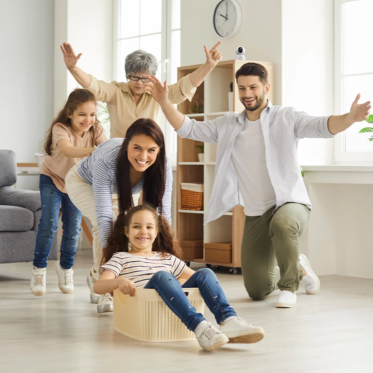 Kamerë sigurie Baseus Security P1 Lite 2K, për ambiente të brendshme, Bardhë