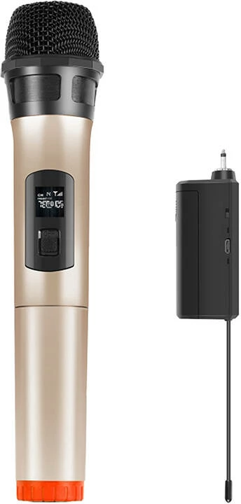 Mikrofon pa tela Puluz PU628J, dinamik, kardioid, 3.5mm, ari