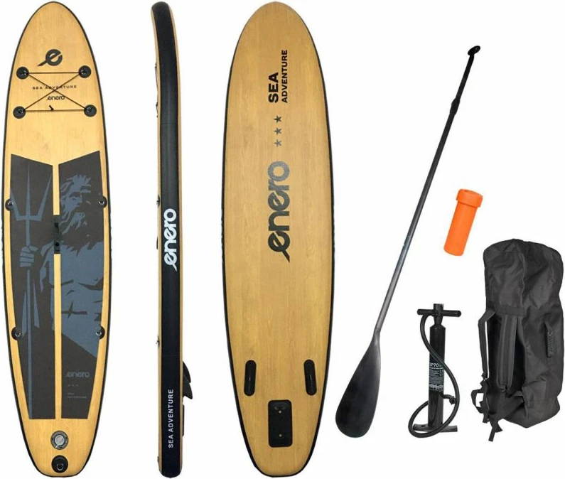 SUP board i fryshëm Enero për meshkuj/femra, black/golden