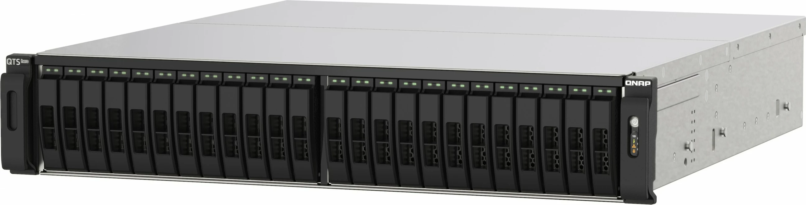 NAS QNAP TS-h2490FU-7232P-64G, 24-bay, AMD EPYC 7232P, 64GB RAM, NVMe Gen3x4, rack 2U