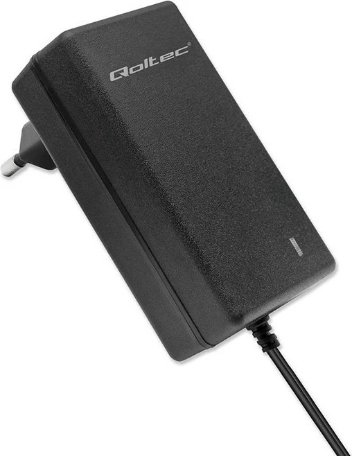 Karikues automatik baterie Qoltec 52423, 6V/12V, 1.5A, me LED, i zi