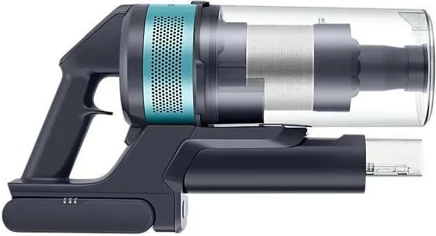 Fshesë me korrent pa kabllo, Samsung Jet 60 Turbo VS15A6031R1, thithje 150 W, sistem Jet Cyclone, filtrimi multi-shtresor, blu