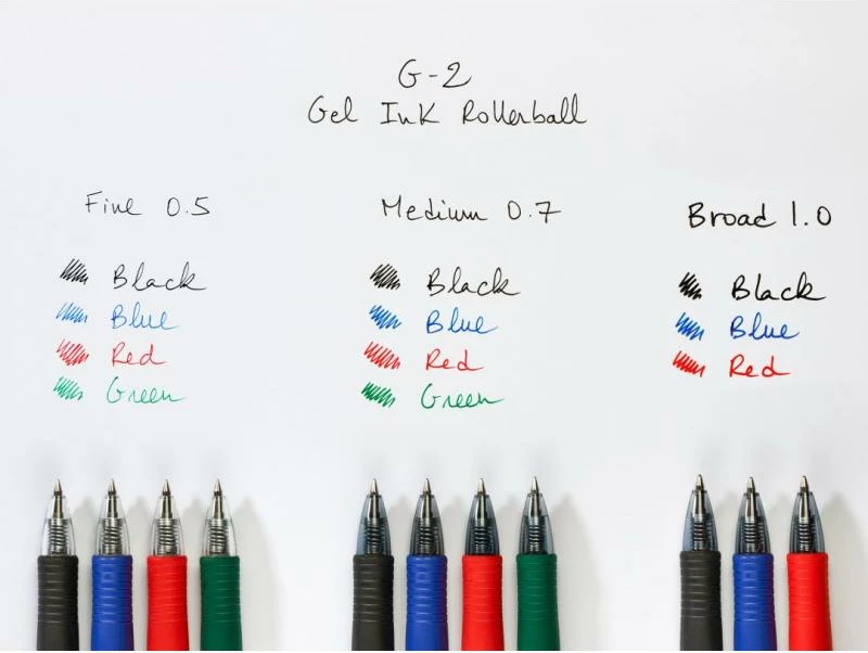Stilolaps me xhel, Pilot, G2 07 (BL-G2-7-B/BLG27B), gjerësi vije 0.4 mm, e zezë