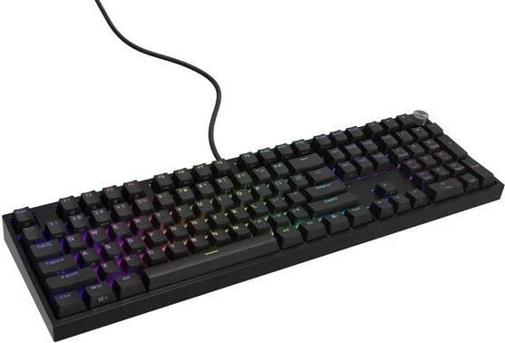 Tastierë mekanike Genesis Thor 404, Gateron Yellow Pro, RGB, full-size, e zezë
