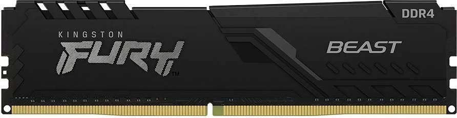 RAM Memorje Kingston FURY Beast 32GB DDR4 3200MT/s CL16 DIMM, e zezë
