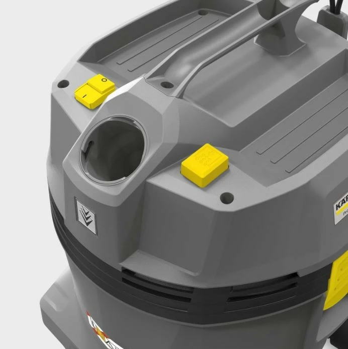 Fshesë me korrent e lagësht/thatë Karcher NT 22/1 Ap L, pastrim gjysmë-automatik i filtrit, gri