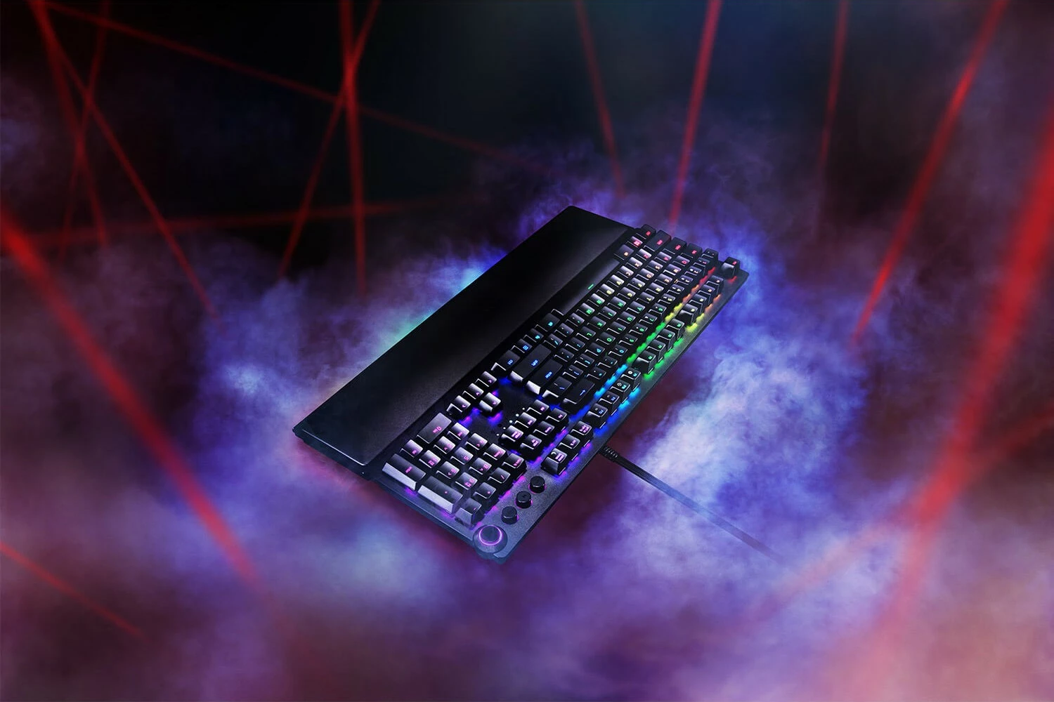 Tastierë Razer Huntsman Elite, Full-size, Opto-mechanical, E zezë