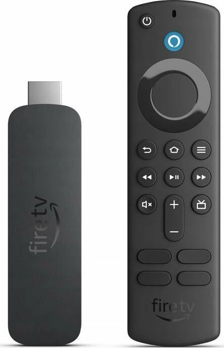TV Stick Amazon Fire TV Stick 4K (2024) 8GB Wi‑Fi 6, e zezë, me telekomandë