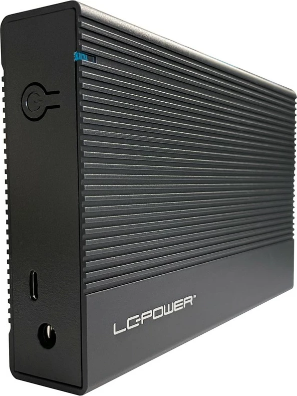 Kasë LC-Power LC-25U3-C, 2.5 inch, USB Type-C, e zezë