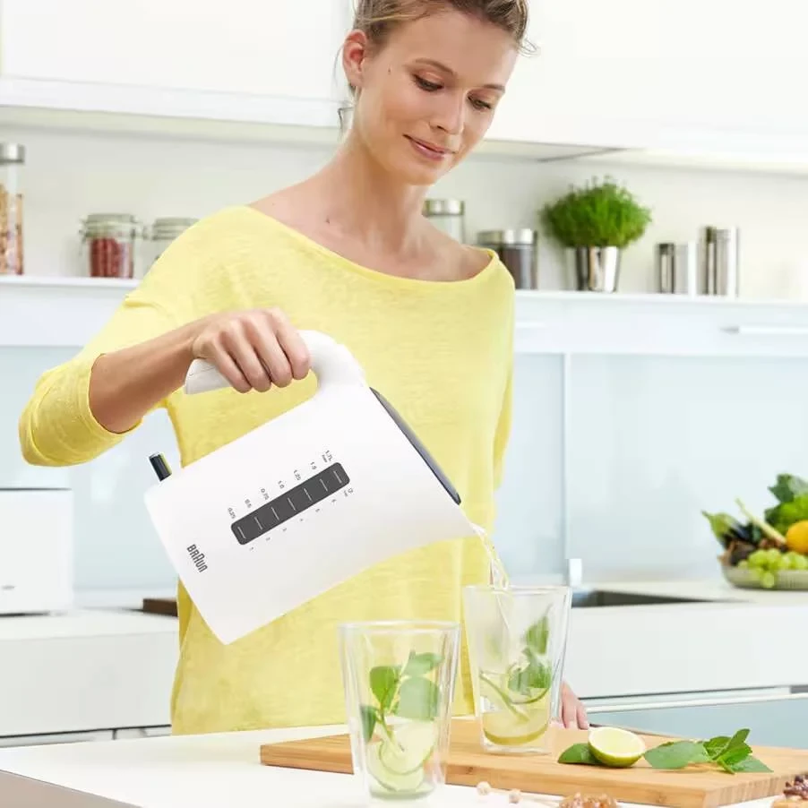 Zierëse uji, Braun, WK3100WH, 1.7 L, 2200 W, e bardhë
