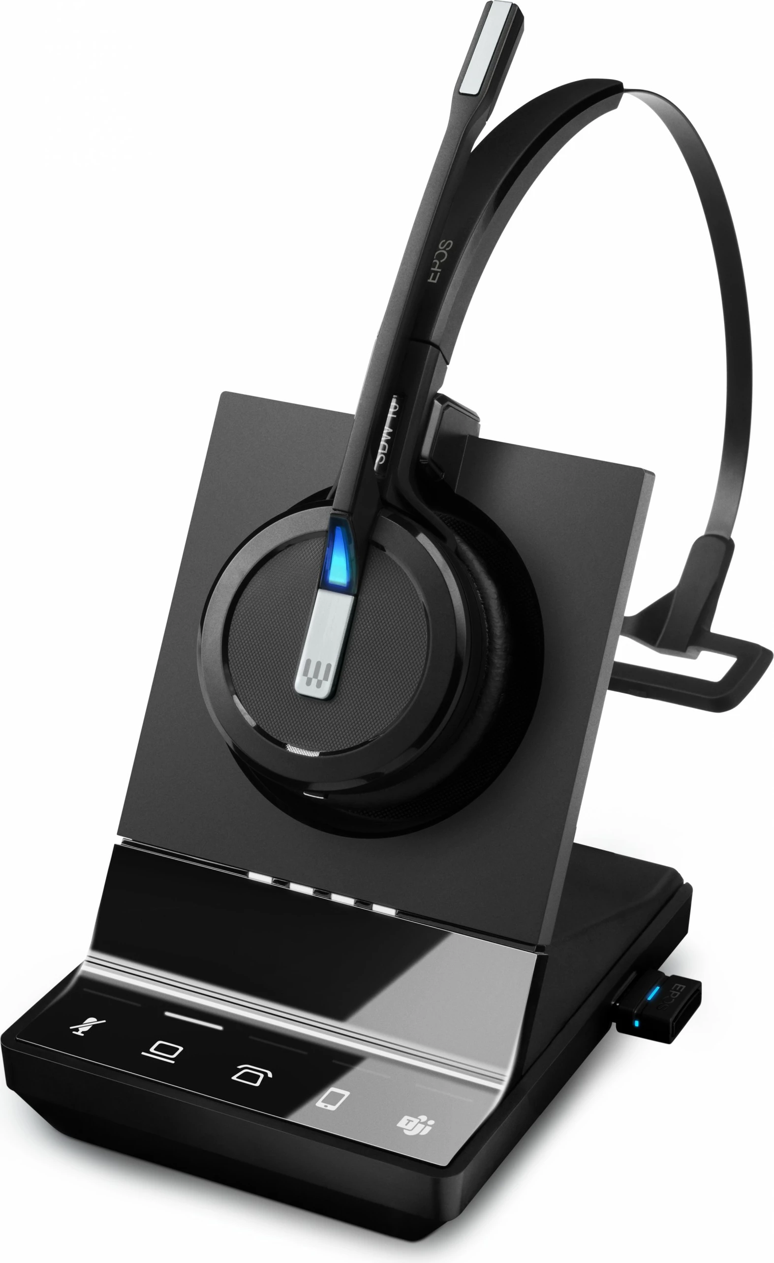 Kufje EPOS IMPACT SDW 5016T wireless, DECT, USB, me mikrofon, e zezë