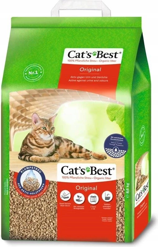 Letër për mace Cat's Best Original, 5L