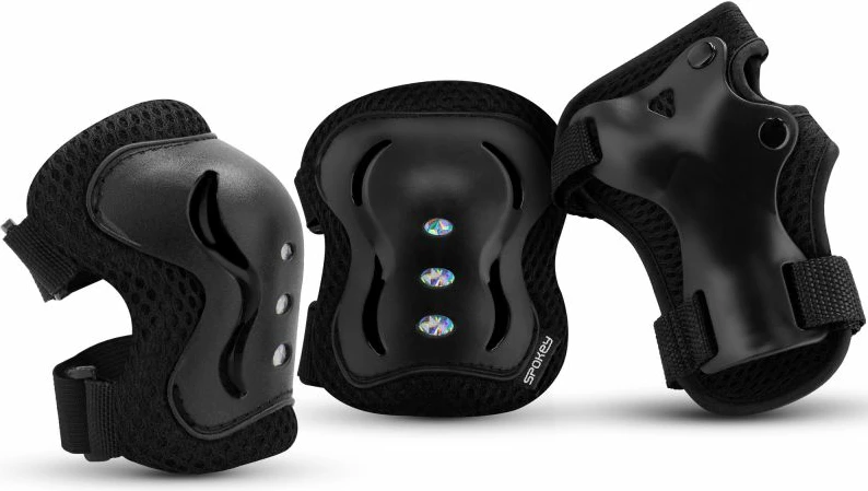 Set mbrojtës për fëmijë Spokey, i zi