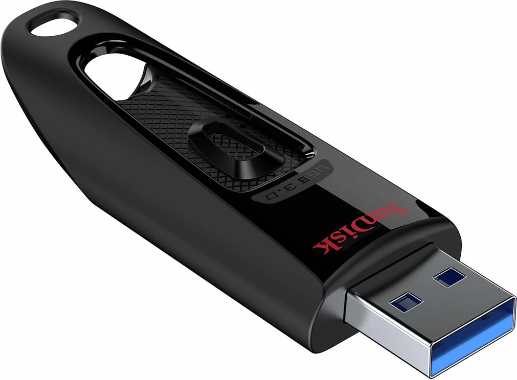 USB SanDisk Ultra 64GB, USB 3.0, e zezë