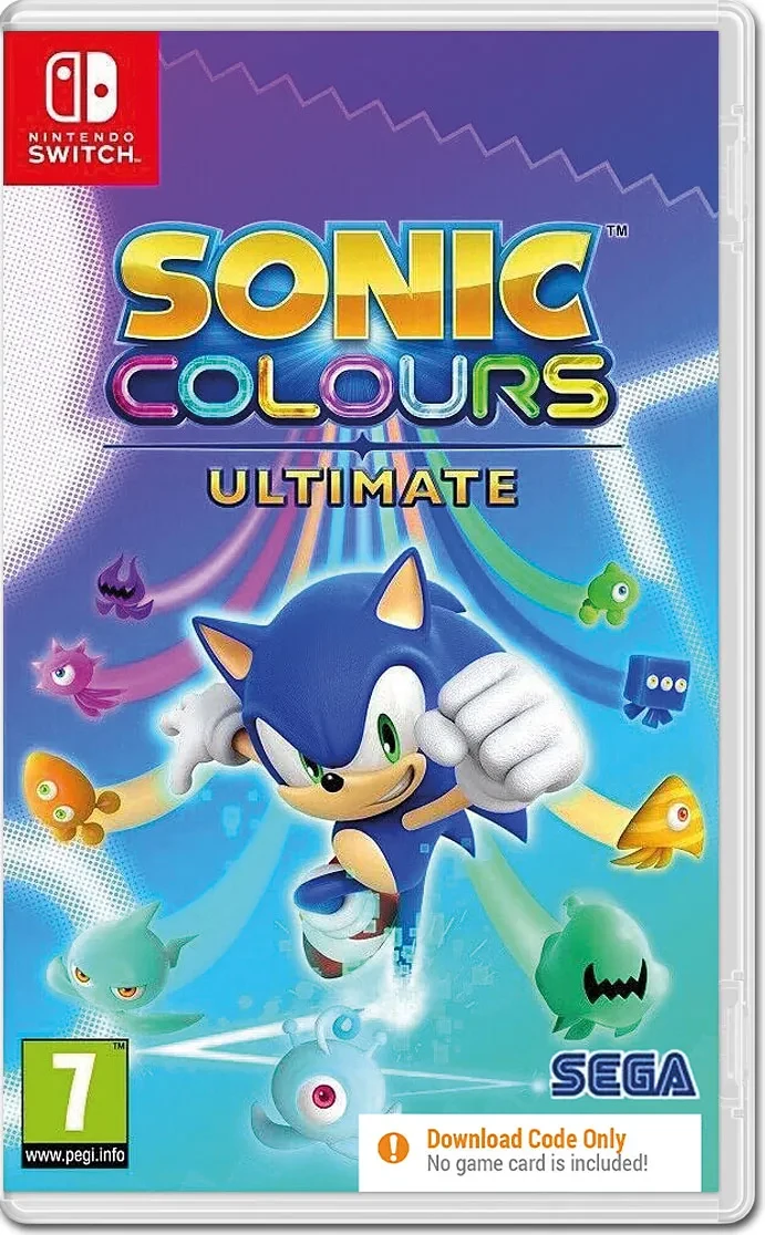 Lojë Nintendo Switch SEGA Sonic Colours Ultimate, CIAB (Download Code Only)