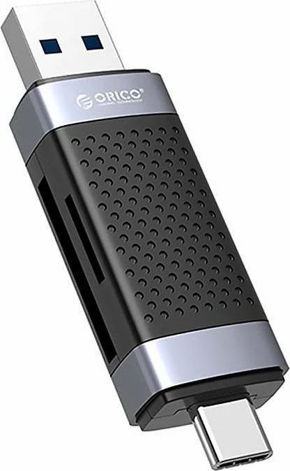 Lexues kartelash Orico CD2D-AC2-BK-EP, SD/microSD, USB-A + USB-C, 480 Mb/s, deri 2 TB, zi