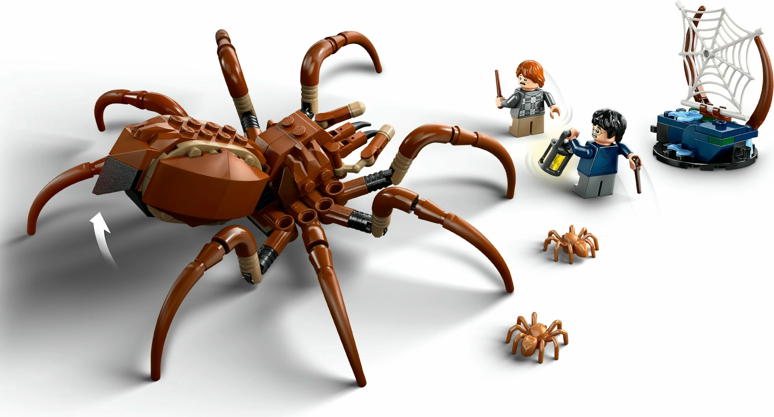 Set ndërtimi LEGO Harry Potter Aragog në Pyllin e Ndaluar, 195 pjesë, Multingjyrësh