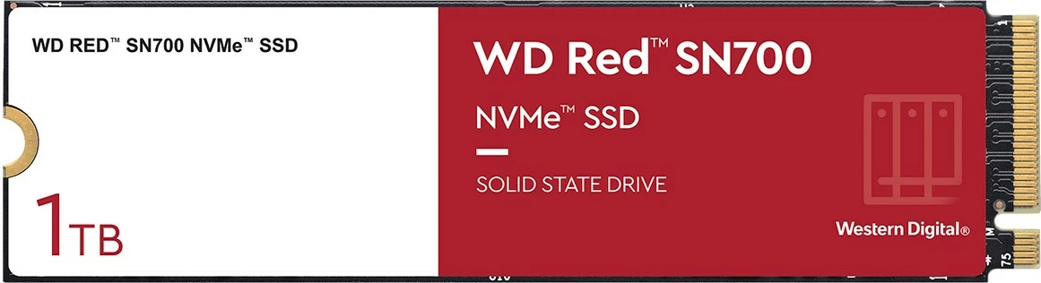 SSD Western Digital Red SN700, 1 TB, M.2, 3430 MB/s