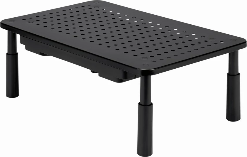 Mbajtëse monitori Gembird MS-TABLE-D-01 me sirtar, e zezë