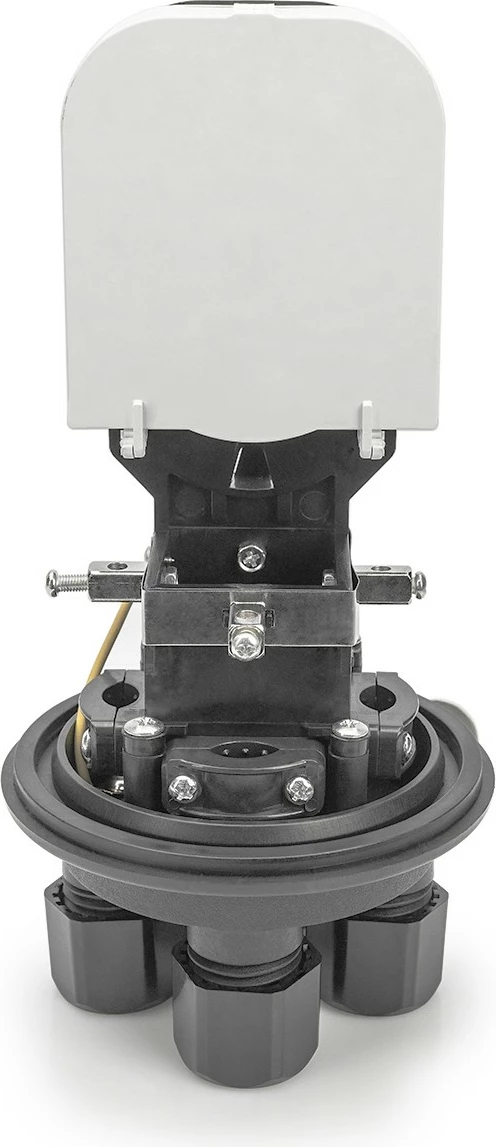 Muffe fibrë optike Digitus LWL, deri 48 fibra, e zezë