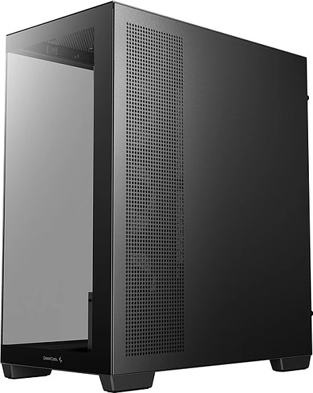 Kasë Deepcool CG580 4F V2, Midi Tower, xham i temperuar, RGB, e zezë