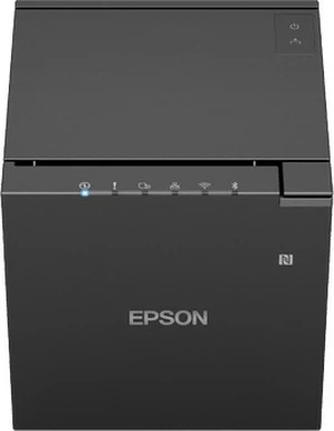 Printer POS Epson TM m30III, termik, lidhje Wi-Fi/Bluetooth/Ethernet/USB, i zi
