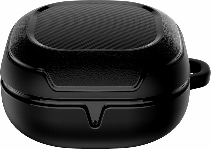 Mbështjellës Tech-Protect Rough Carbon për Samsung Galaxy Buds FE / 2 Pro / 2 / Live / Pro, i zi