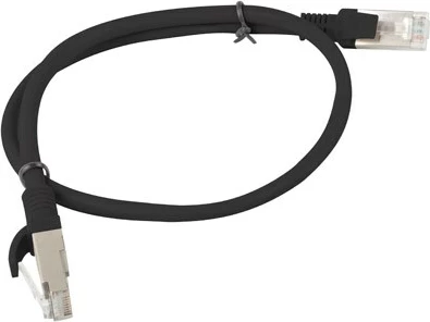 Kabllo rrjeti Lanberg PCU6-10CC-0050-BK, 0.5 m, Cat6 U/UTP (UTP), E zezë