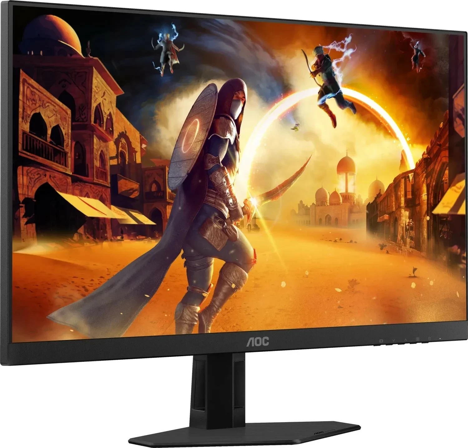 Monitor AOC 24G4HRE, 23.8 inç, Full HD, Fast IPS, 200Hz, HDR10, zi