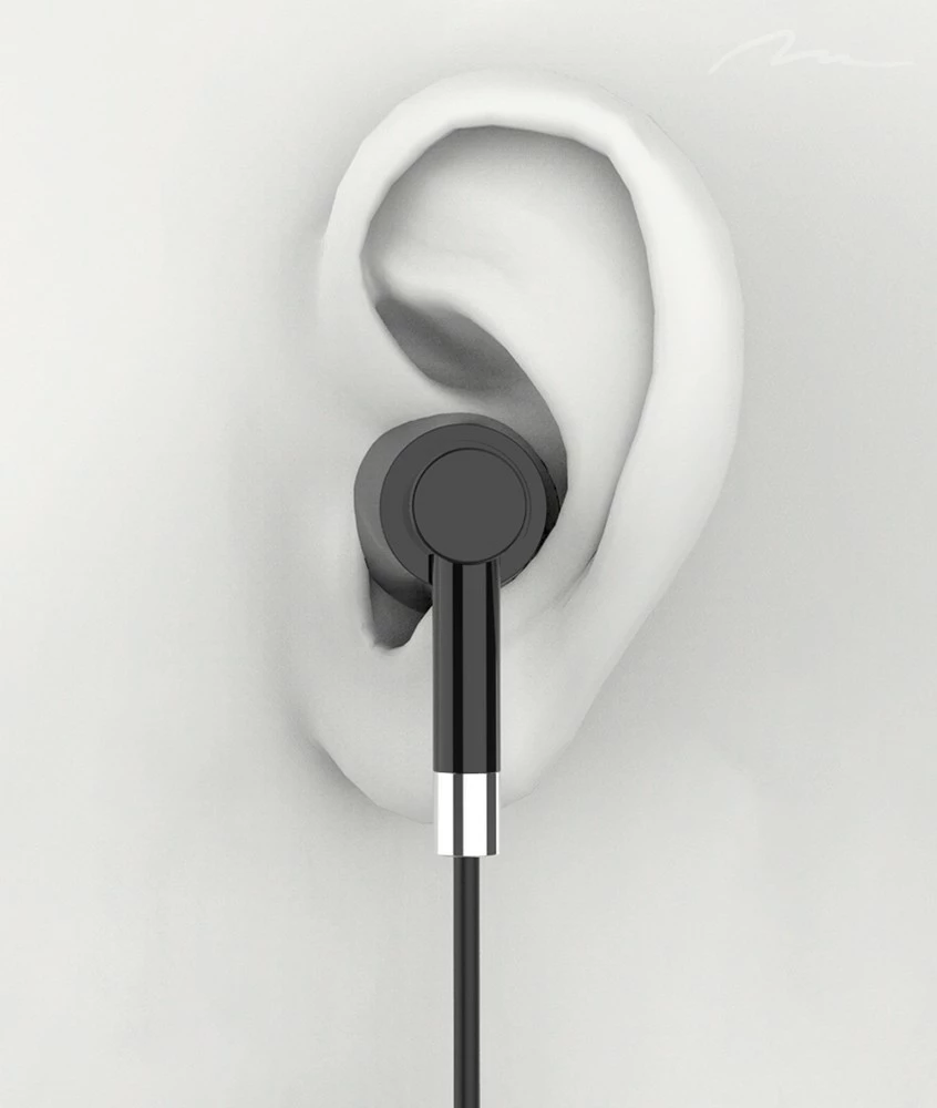 Kufje in-ear Media-Tech MT3609K me USB-C, me mikrofon, të zeza