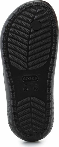 Papuqe Crocs Classic Flip V2 për meshkuj dhe femra, të zeza [Madhësia: 41 - 42]