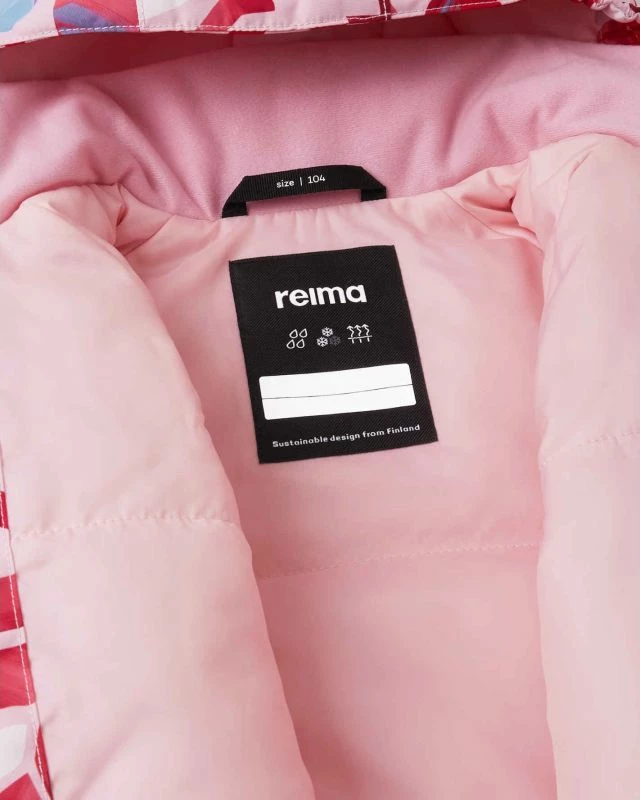 Jakne për fëmijë Reima, të kuqe