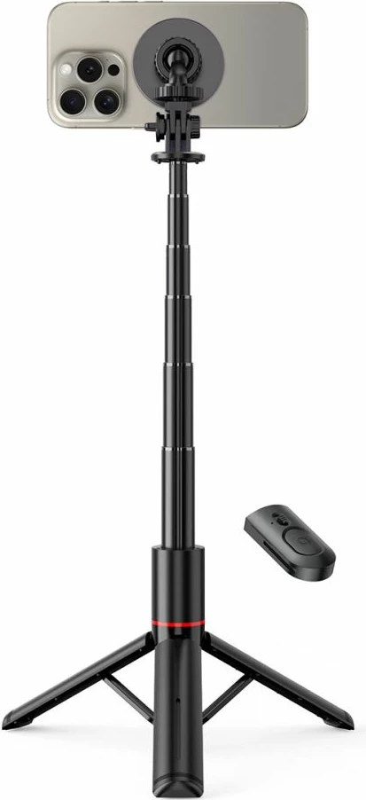 Selfie stick me tripod Tech-Protect L06S, Bluetooth, MagSafe, 82cm, i zi