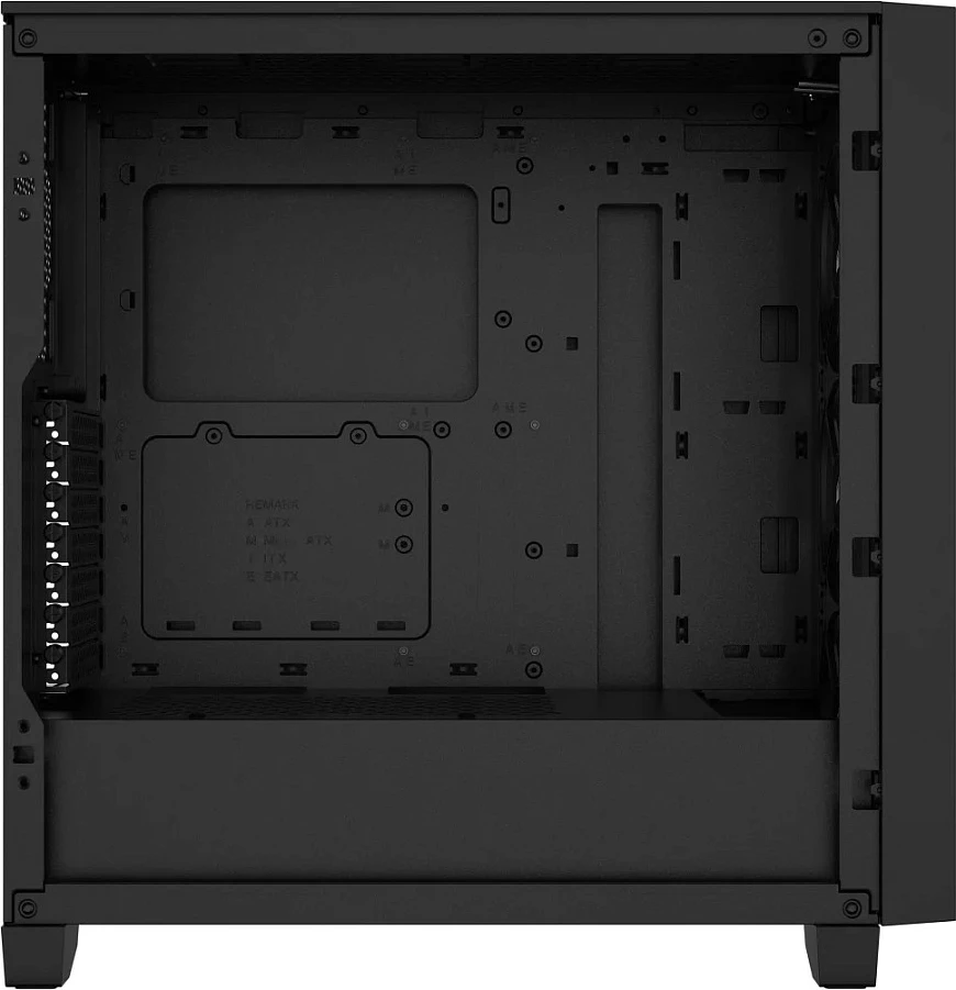 Kasë Corsair 3000D RGB AIRFLOW, mid-tower, ATX, 3x AR120 RGB, e zezë
