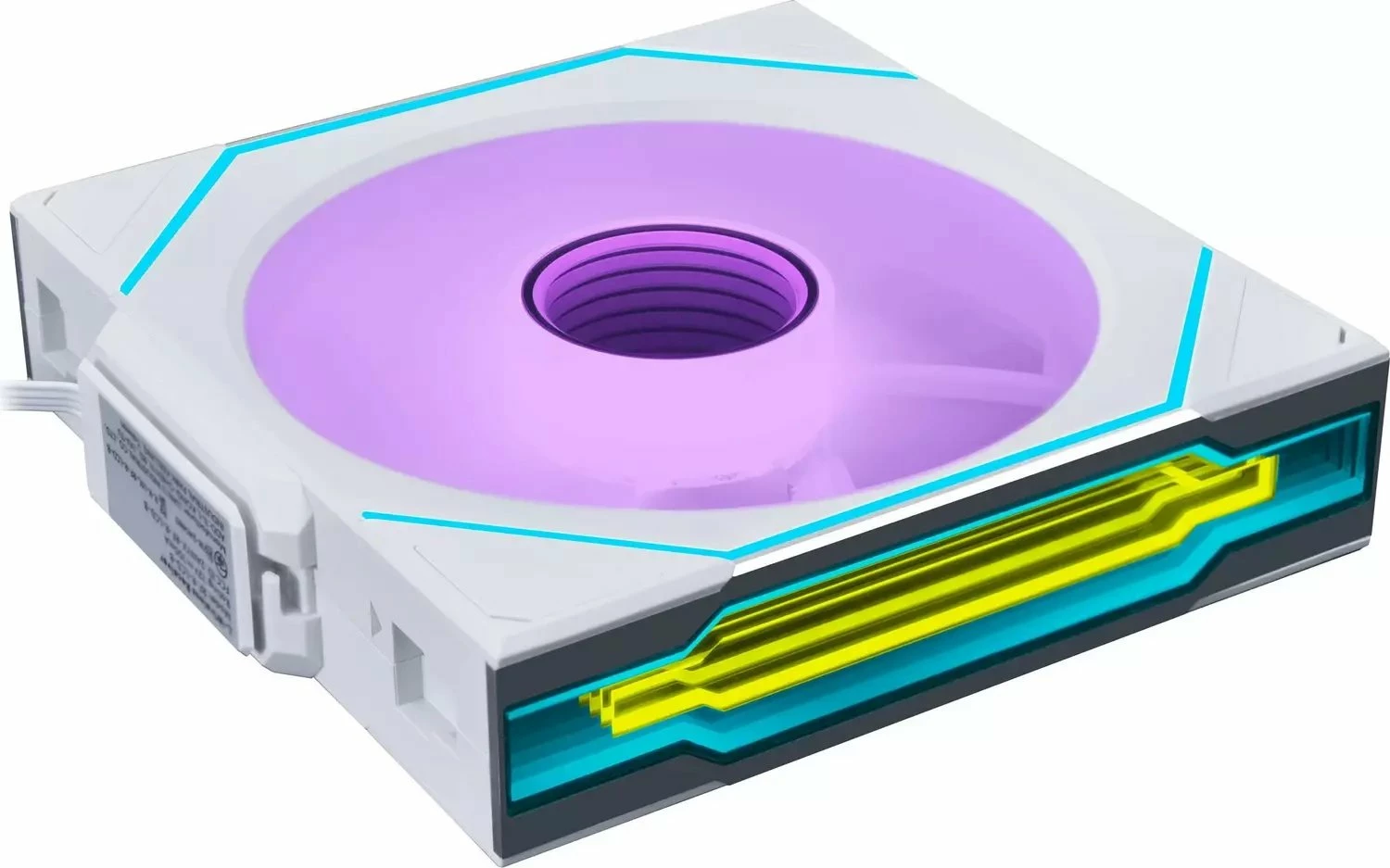 Ventilator PC Lian Li UNI FAN SL-INF120 ARGB Wireless Reverse Blade 120mm PWM (12RSLIN1W1W) e bardhë 1 copë