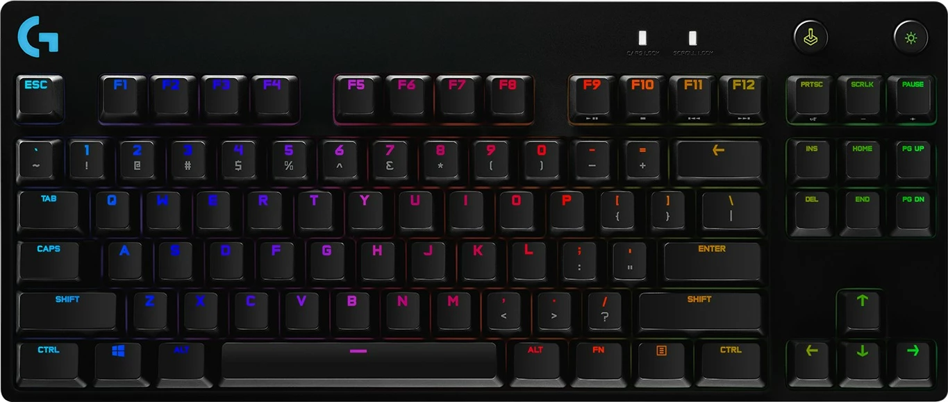 Tastierë mekanike gaming Logitech G PRO, RGB