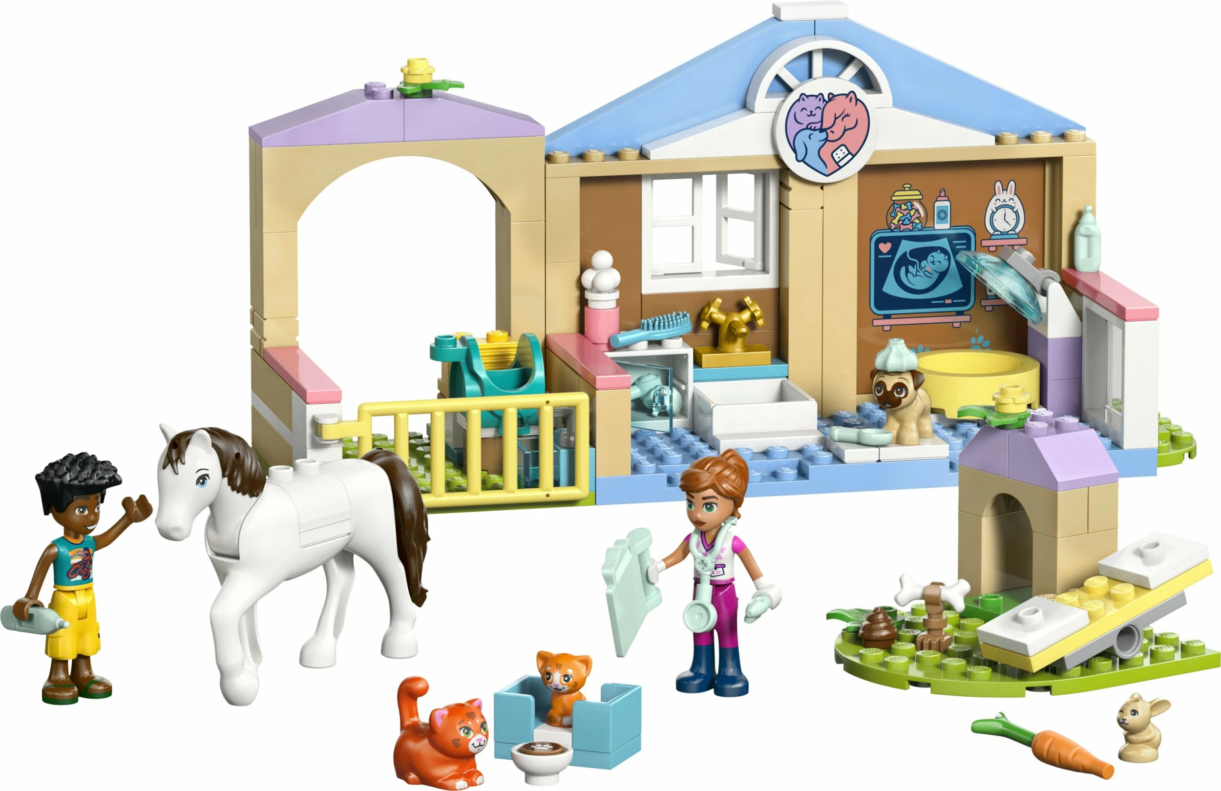 Set LEGO Friends Animal Clinic 42696, 141 pjesë (4+)