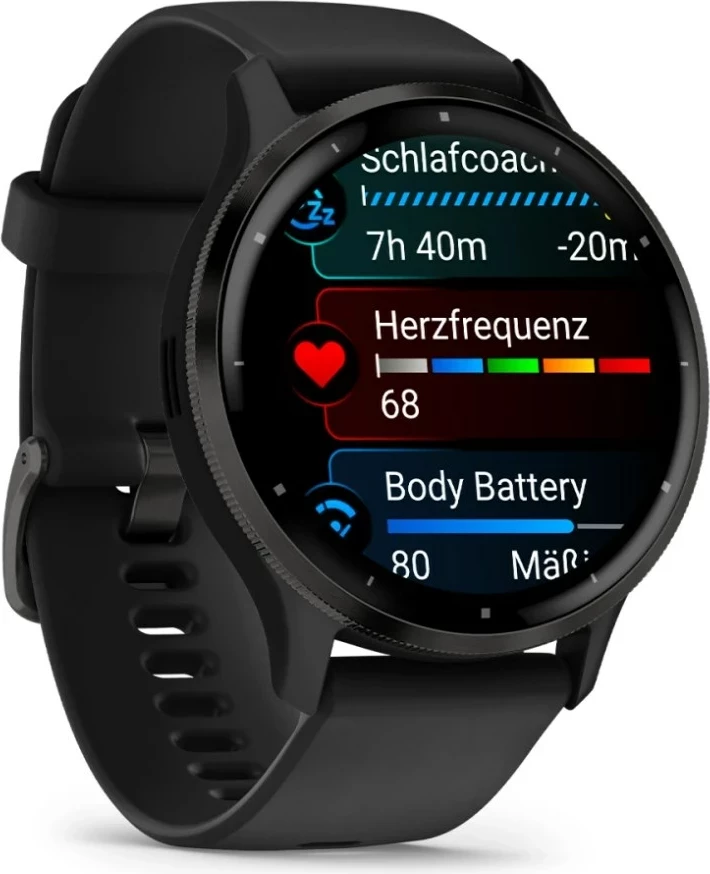 Smartwatch Garmin Venu 3, 45 mm, AMOLED, GPS, i zi