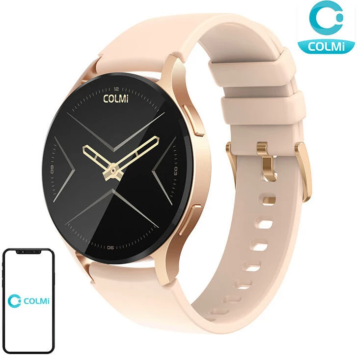 Smartwatch Colmi i28 Ultra, 1.43" AMOLED, për iOS/Android, Gold