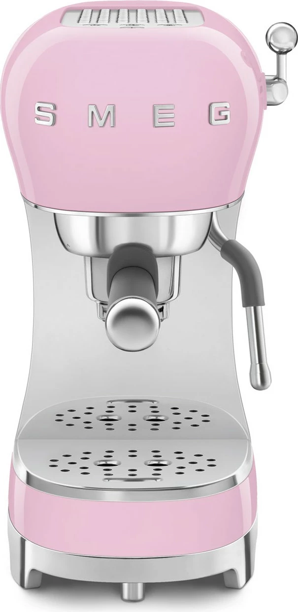 Makinë kafeje SMEG ECF02PKEU, manuale, 2 filxhanë, 1350W, rozë