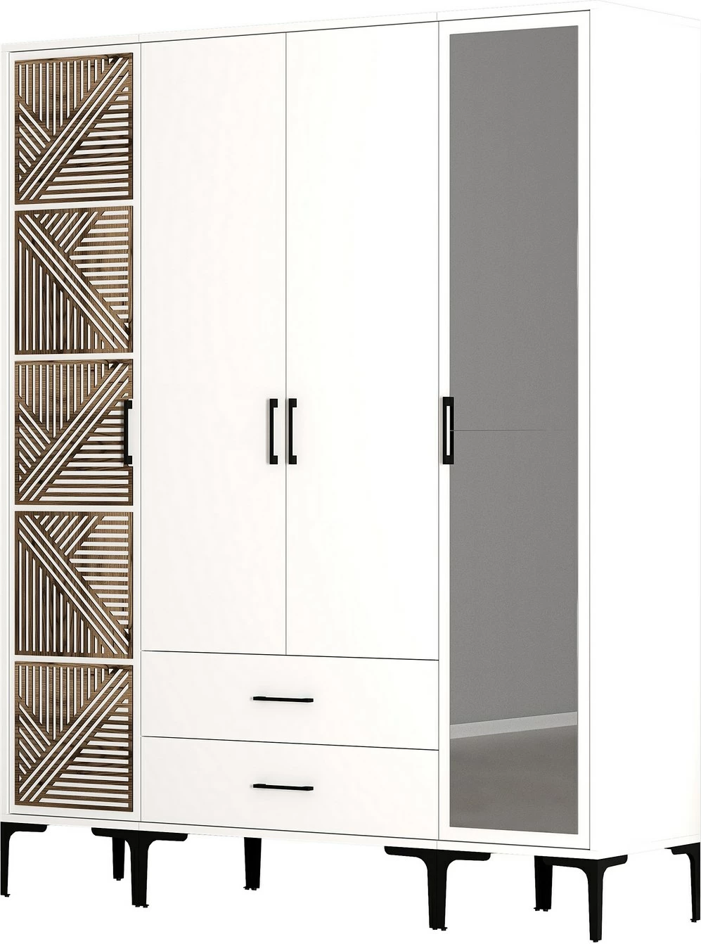 Dollap Skye Decor, Kumsal PTR, i bardhë