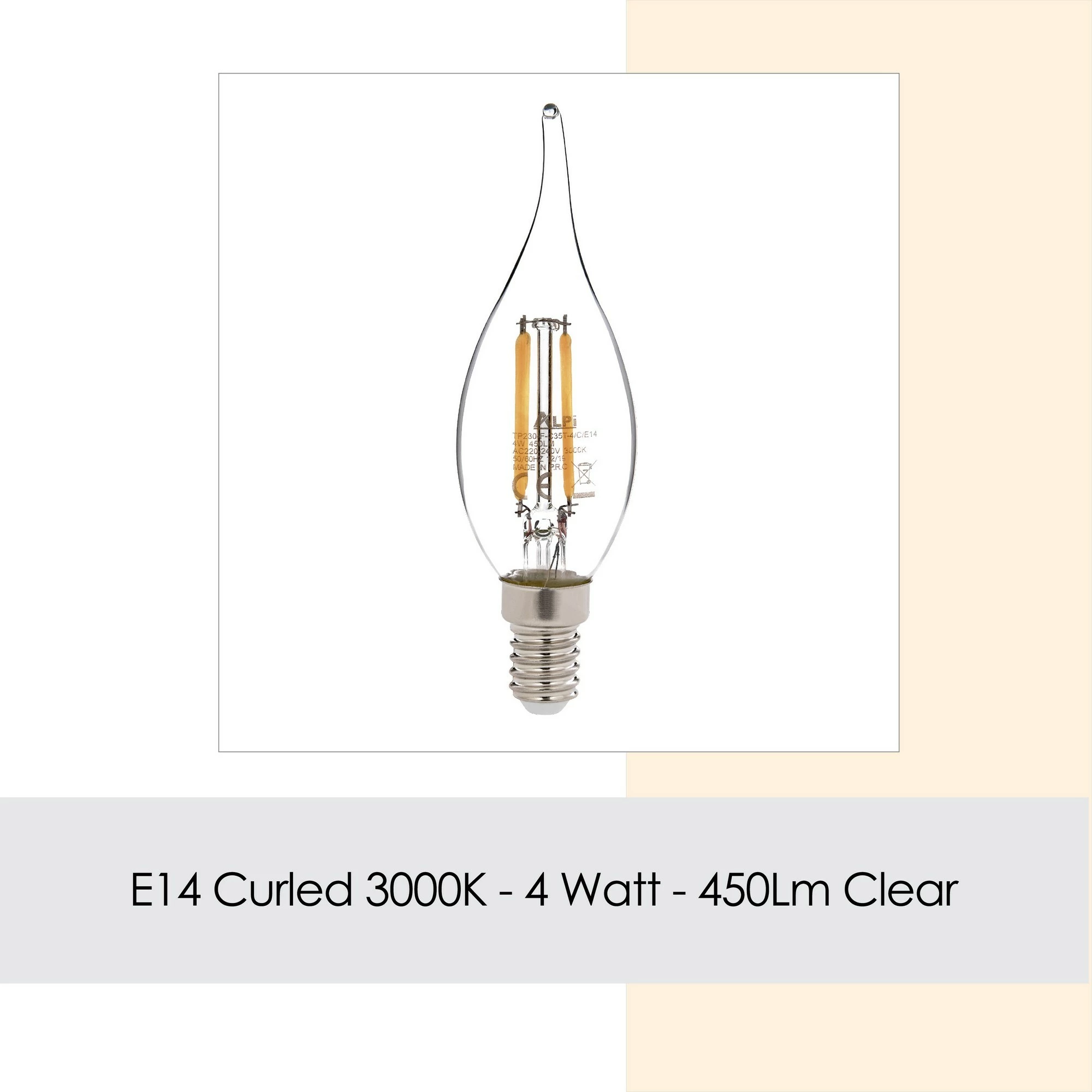 Llambë LED Opviq, E14, ngjyrë transparente | foleja.al