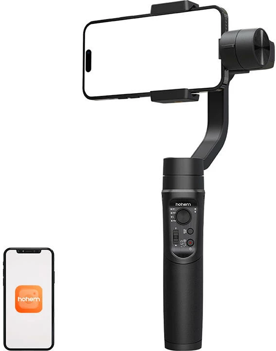 Gimbal Hohem iSteady Mobile+ për telefona, i zi