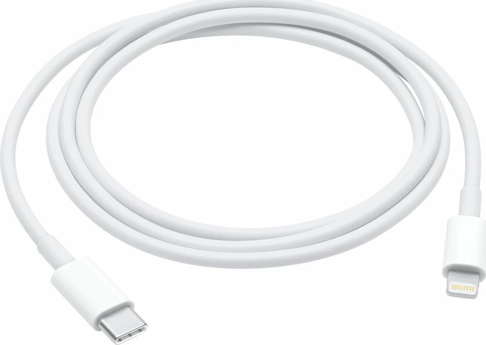 Kabllo Apple USB-C në Lightning MM0A3ZM/A 1 m e bardhë
